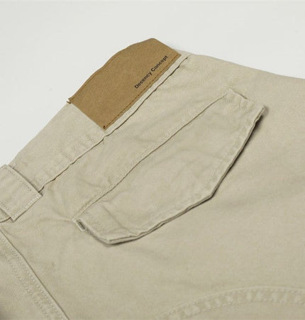 TALKLESSFASHION TALKLESSFASHION: Urban Edge Multi-Pocket Scimitar Slacks
