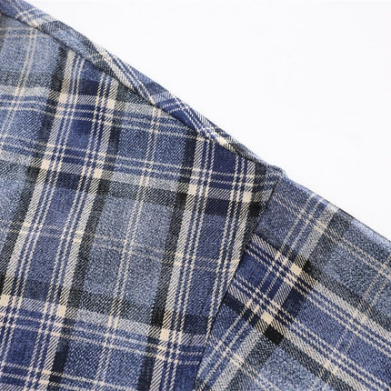 TALKLESSFASHION TALKLESSFASHION: Urban Edge Plaid Shirt
