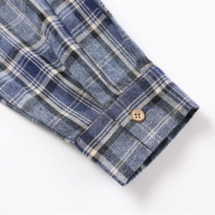 TALKLESSFASHION TALKLESSFASHION: Urban Edge Plaid Shirt