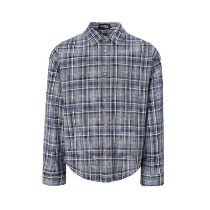 TALKLESSFASHION TALKLESSFASHION: Urban Edge Plaid Shirt