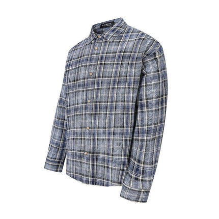 TALKLESSFASHION TALKLESSFASHION: Urban Edge Plaid Shirt