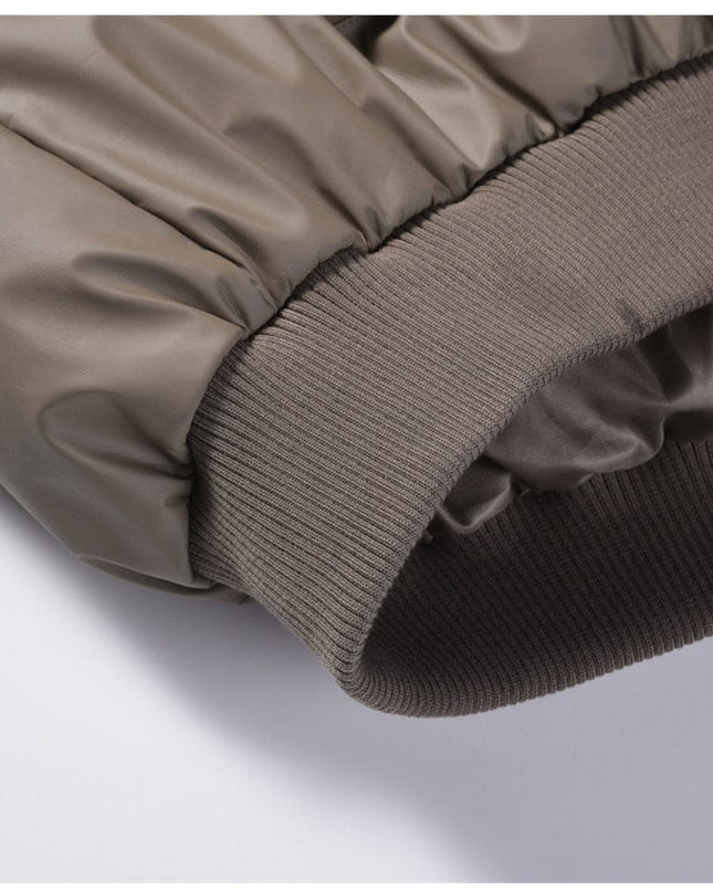 TALKLESSFASHION Turtleneck Cotton-padded Jacket&Coat—7760