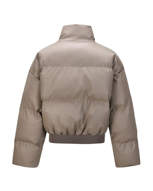 TALKLESSFASHION Turtleneck Cotton-padded Jacket&Coat—7760