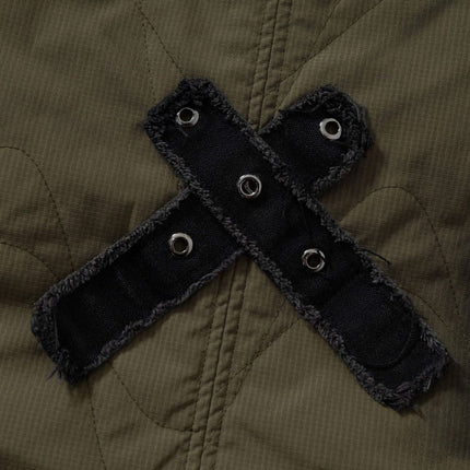 TALKLESSFASHION Urban Edge Dual-Layer Puffer