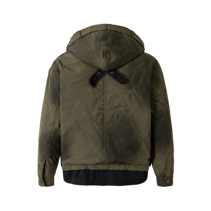 TALKLESSFASHION Urban Edge Dual-Layer Puffer