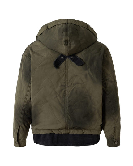 TALKLESSFASHION Urban Edge Dual-Layer Puffer