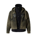 TALKLESSFASHION Urban Edge Dual-Layer Puffer