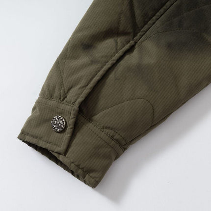 TALKLESSFASHION Urban Edge Dual-Layer Puffer