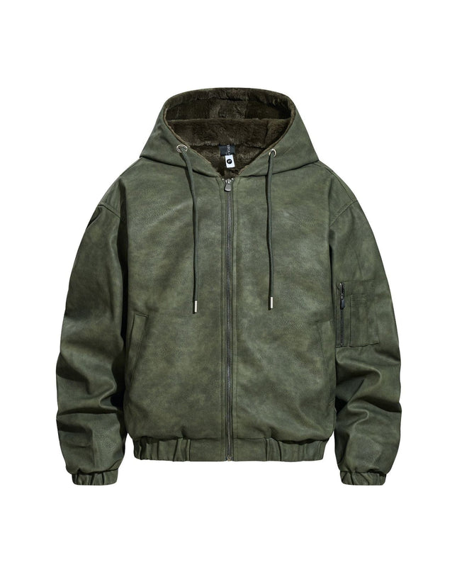 TALKLESSFASHION Urban Edge Hooded Jacket