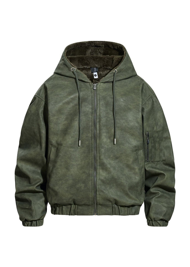 TALKLESSFASHION Urban Edge Hooded Jacket