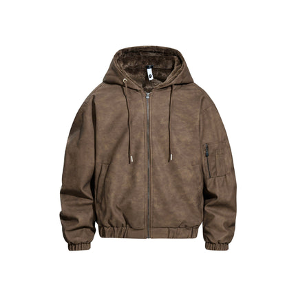 TALKLESSFASHION Urban Edge Hooded Jacket
