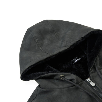 TALKLESSFASHION Urban Edge Hooded Jacket