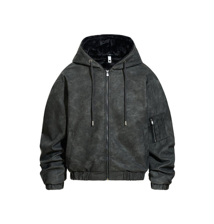 TALKLESSFASHION Urban Edge Hooded Jacket