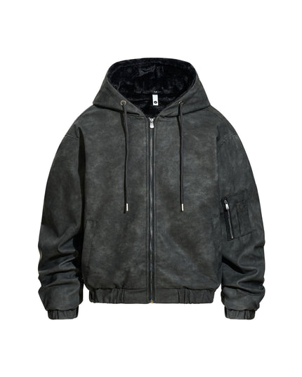 TALKLESSFASHION Urban Edge Hooded Jacket