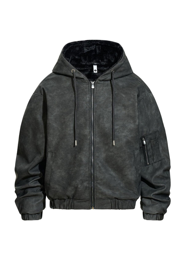 TALKLESSFASHION Urban Edge Hooded Jacket