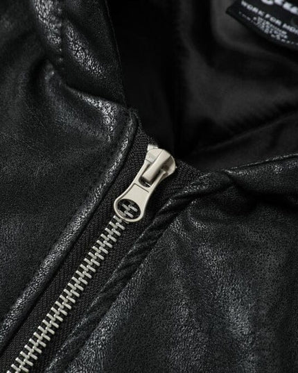 TALKLESSFASHION Urban Wave Hooded zipper Jacket