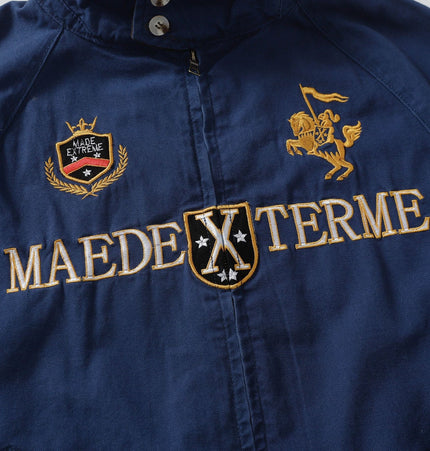 THETLSTUDIO Vintage Badge Embroidered Cargo Jacket