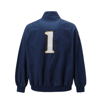 THETLSTUDIO Vintage Badge Embroidered Cargo Jacket