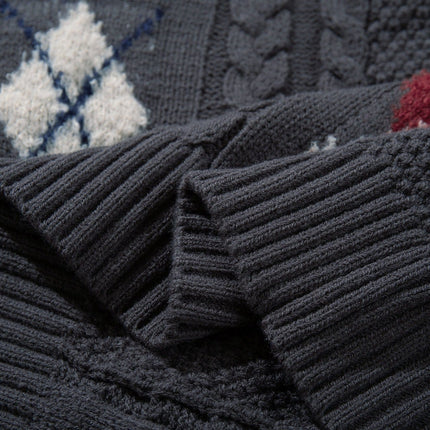 TALKLESSFASHION Vintage Cozy Knit Cardigan