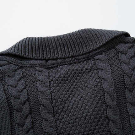 TALKLESSFASHION Vintage Cozy Knit Cardigan