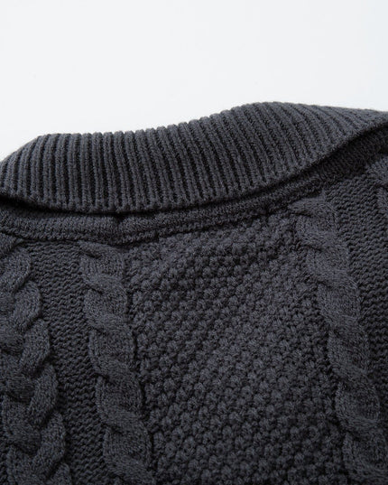TALKLESSFASHION Vintage Cozy Knit Cardigan