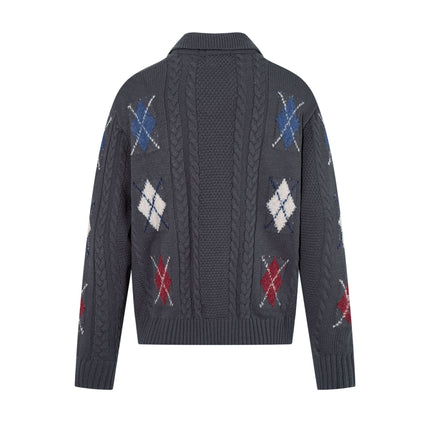 TALKLESSFASHION Vintage Cozy Knit Cardigan