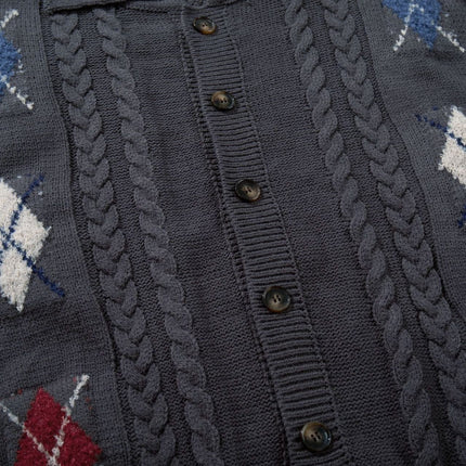 TALKLESSFASHION Vintage Cozy Knit Cardigan