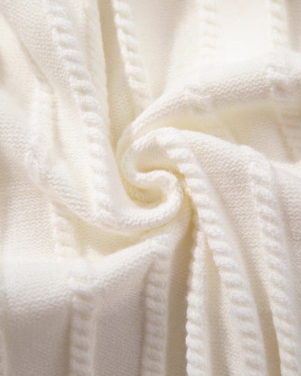 TALKLESSFASHION Vintage Cozy Knit Sweater