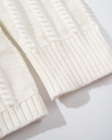 TALKLESSFASHION Vintage Cozy Knit Sweater