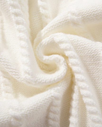 TALKLESSFASHION Vintage Cozy Knit Sweater