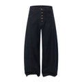 TALKLESSFASHION Vintage Edge Scimitar Denim jeans