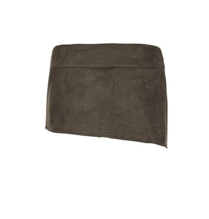 TALKLESSFASHION VOstudio American retro workwear style studded pocket skirt sexy hottie low waist design short skirt