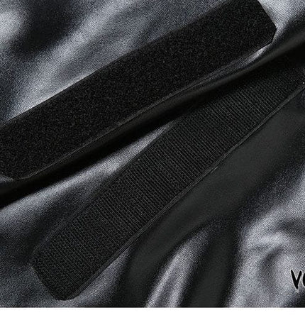 TALKLESSFASHION VOstudio cool zipper velcro one-piece design PU leather short skirt hot girl sexy hip-hugging skirt