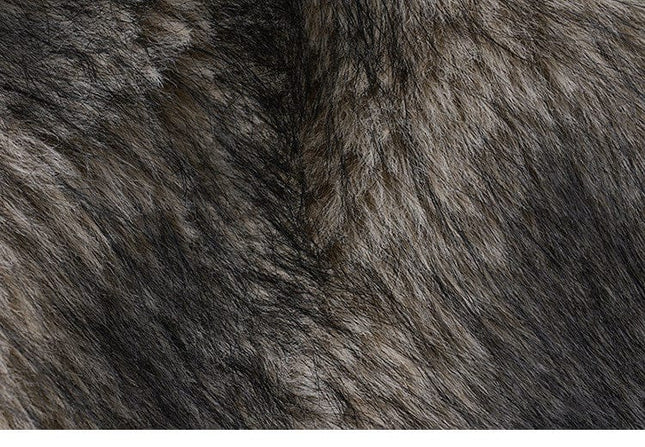 TALKLESSFASHION VOstudio retro heavy industry imitation fur PU leather splicing design sense fur pants hot girl low-rise shorts women's autumn and winter