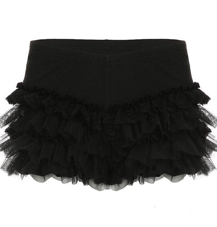 TALKLESSFASHION VOstudio Subculture Spice Lace Lace Cake Skirt Female Dark Sexy High Waist A-Line Panty Skirt