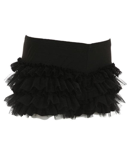 TALKLESSFASHION VOstudio Subculture Spice Lace Lace Cake Skirt Female Dark Sexy High Waist A-Line Panty Skirt