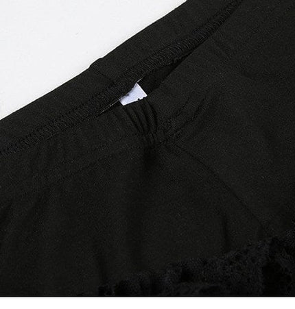 TALKLESSFASHION VOstudio Subculture Spice Lace Lace Cake Skirt Female Dark Sexy High Waist A-Line Panty Skirt