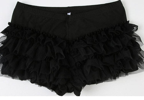 THETLSTUDIO VOstudio Subculture Spice Lace Lace Cake Skirt Female Dark Sexy High Waist A-Line Panty Skirt