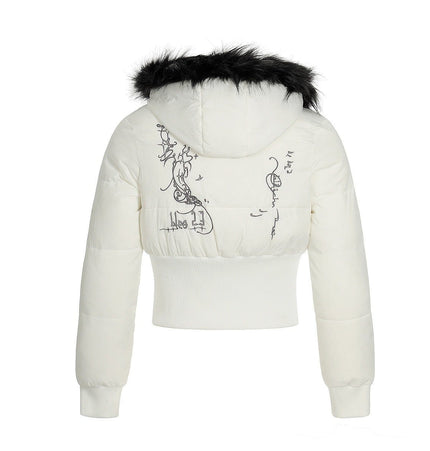 TALKLESSFASHION waist slimming short jacket