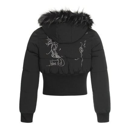 TALKLESSFASHION waist slimming short jacket