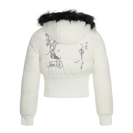 TALKLESSFASHION waist slimming short jacket