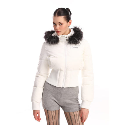 TALKLESSFASHION waist slimming short jacket