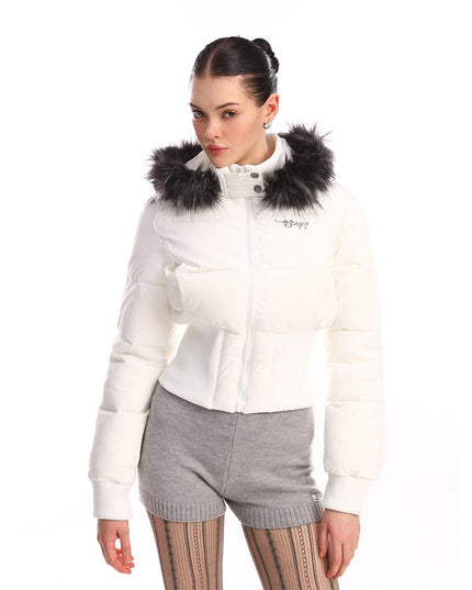 TALKLESSFASHION waist slimming short jacket