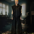 TALKLESSFASHION Wasteland Cropped Hooded Vest & Slacks Set
