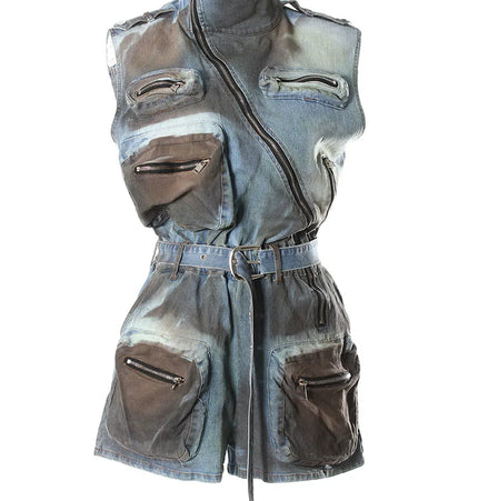 THETLSTUDIO Wasteland Multi-Pocket Cargo suit