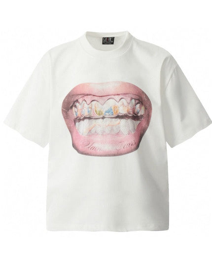 TALKLESSFASHION White S SAINT oversize High Street
