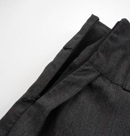 THETLSTUDIO XPKAEAX American Vintage Solid Color Design Skirt Women's Spring New Preppy Versatile Slim Pleated Skirt