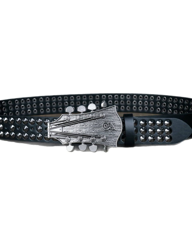 TALKLESSFASHION Y2K Punk Rivet Guitar Belt